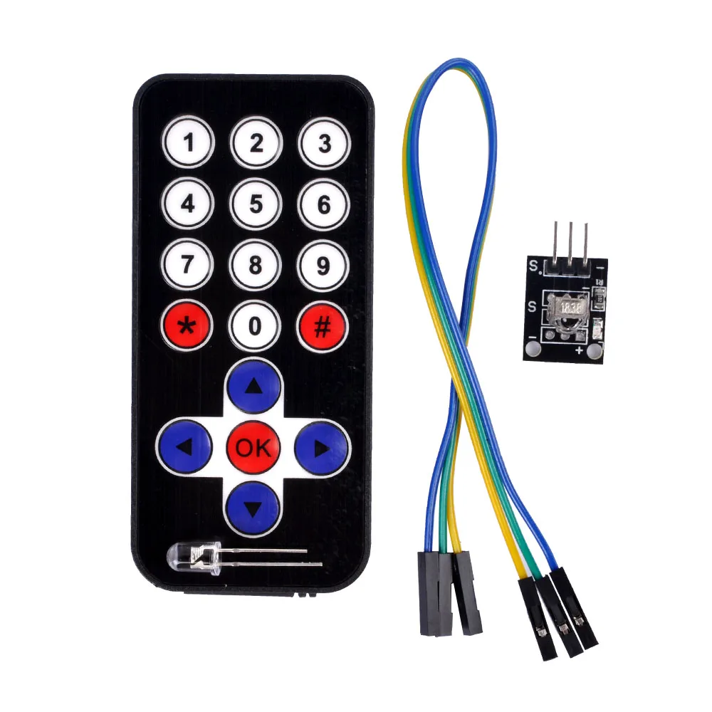 1 лот инфракрасный ИК Беспроводной удаленного Управление модуль Наборы DIY Kit HX1838