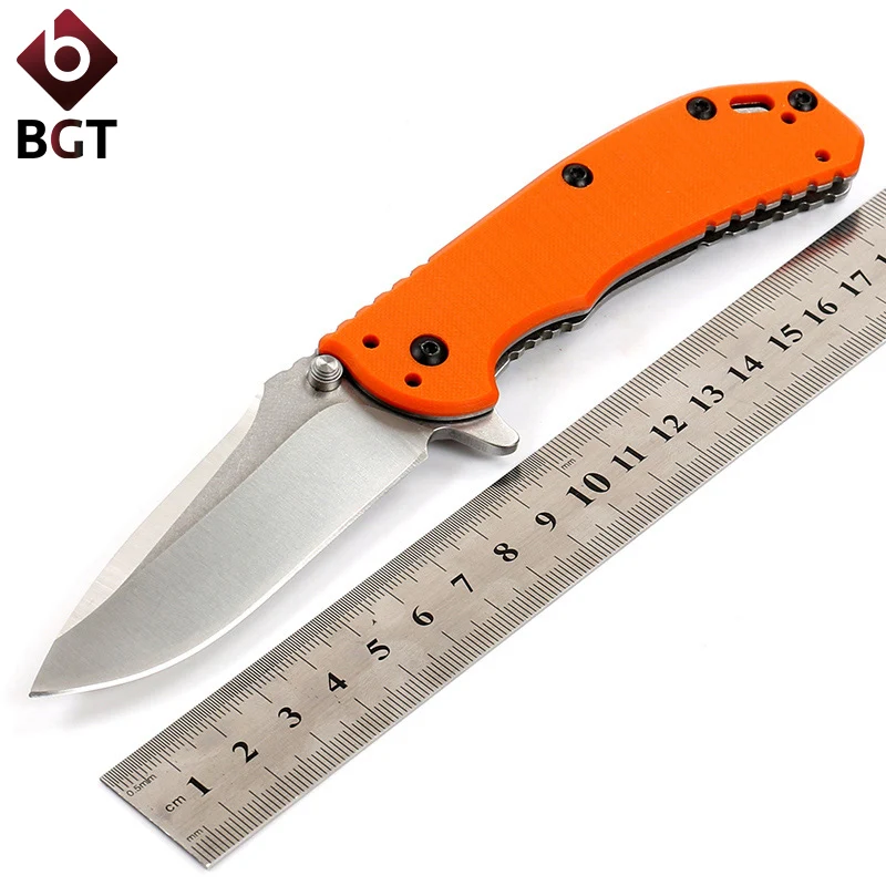 Складные ножи BGT ZT0566 D2 из стали с лезвием + G10 тактический боевой EDC карманный нож