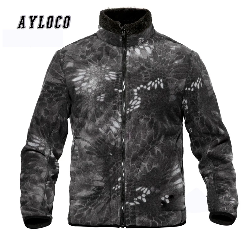 

Men Jackets Winter Warm Fleece Jackets Army Military Tactical Jacket and Coat Thermal Outwear Clothing