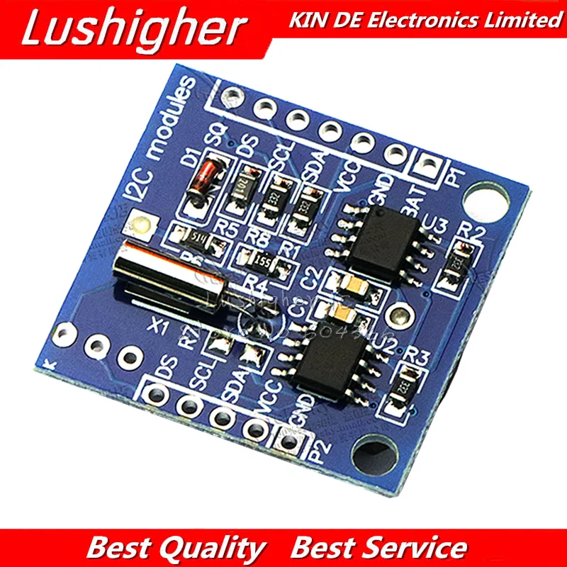 5 шт. крошечные модули RTC I2C 24C32 память DS1307 модуль без аккумулятора Diy | Электронные
