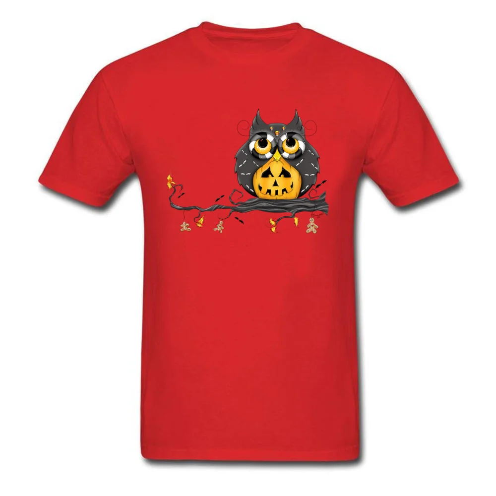 Jack-O-Lantern Halloween Owl_red