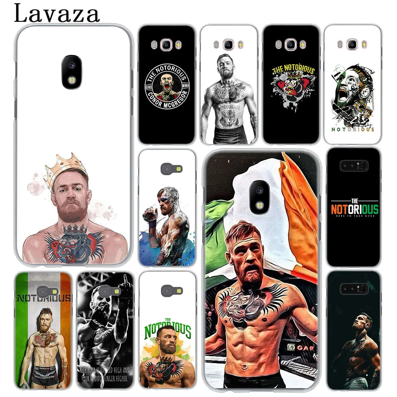 Твердый чехол для телефона Lavaza Conor McGregor Samsung Galaxy J8 J7 Duo J6 J5 J4 Plus 2018 2017 2016 2015 J2 J3 Prime EU