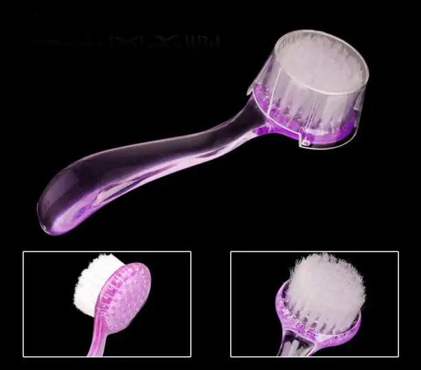 new 1pcs Soft Bristle Brush Scrub Exfoliating Facial Brush Face Care Cleaning Wash Cap wholesale