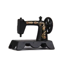 Новинка 1/12 кукольный домик куклы мини швейная машина игрушки для куклы черный