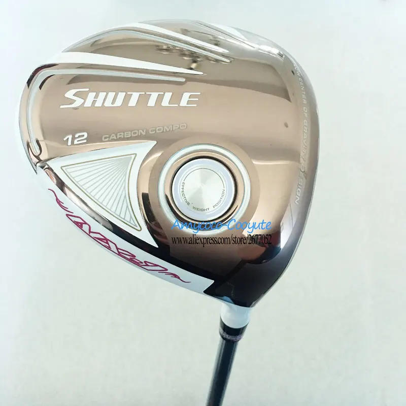 Новые женские клюшки для гольфа Maruman SHUTTLE Golf Driver 12 Лофт Clubs Driver графитовый Вал L гибкий вал для гольфа Cooyute