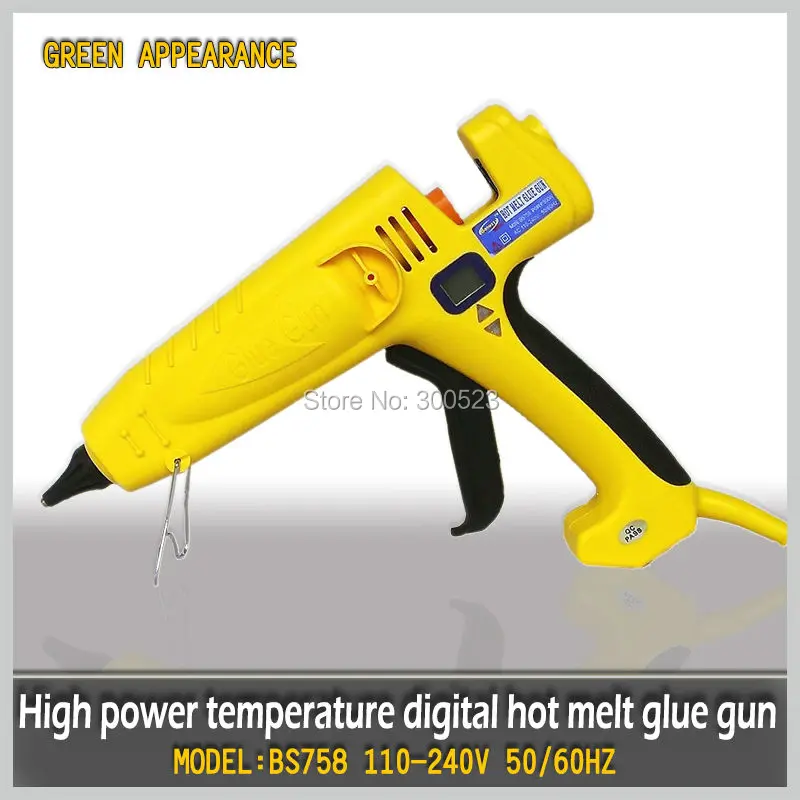 Wholesale 400W digital display thermostat EU plug hot melt glue gun,industrial glue gun, 1 pcs/lot, free shipping Wholesale Construction & Real Estate