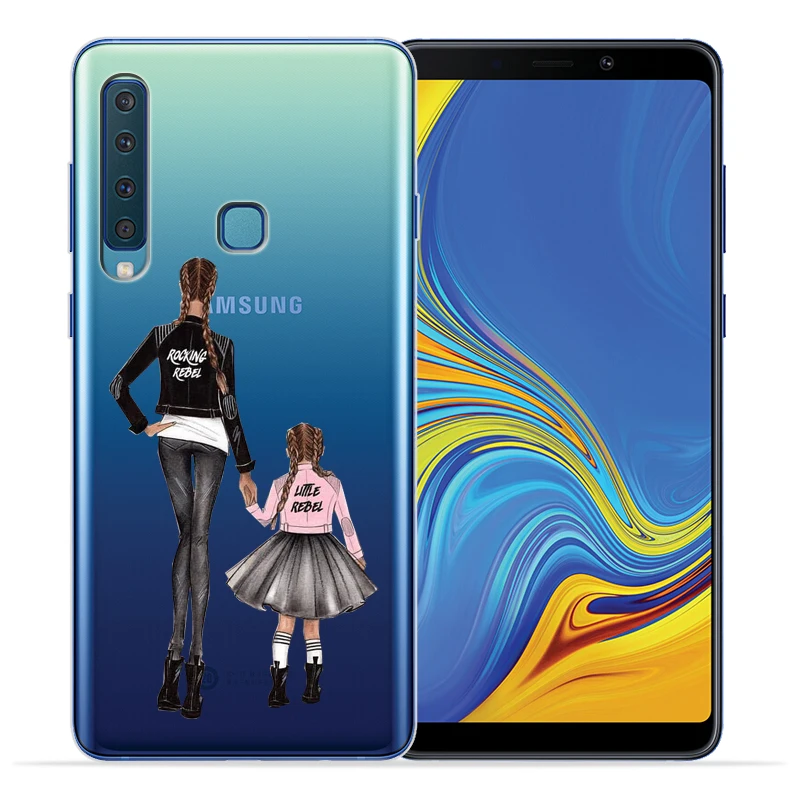 Мягкий силиконовый чехол для samsung A10, A20, A30, A40, A50, A70, M10, M20, Модный чехол Super Mama, Sxey, Mom, Girl, Baby, mouse, чехол, Shell Capa Etui