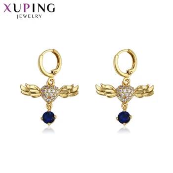 

Xuping Fashion Wings Shape Dangle Earrings Elegant Pure Gold Color Plated Jewelry for Women Thanksgiving Gifts S63.5-93752