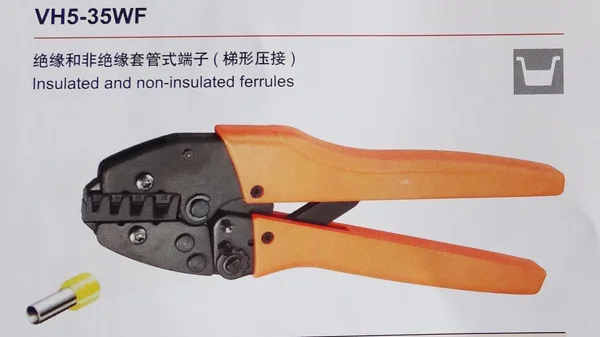 

I Piece VH5-35WF new generation of energy saving crimping plier 10to 35 mm2
