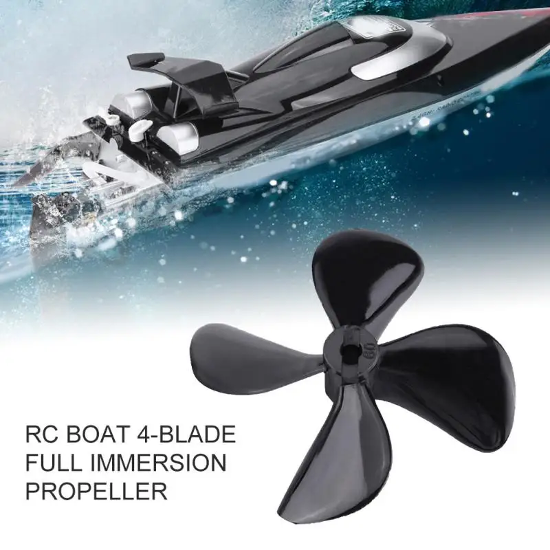 

Plastic Propeller RC Model Boat Accessory 460mm High Strength CW CCW Plastic 4-Blade Full Immersion Propeller