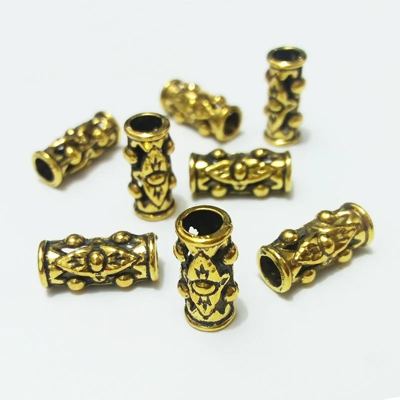 antique-tibet-tube-spacer-Beads-necklace-connector-end-caps-tips-findings-tubing-column-filigree-flower-tassel (1)