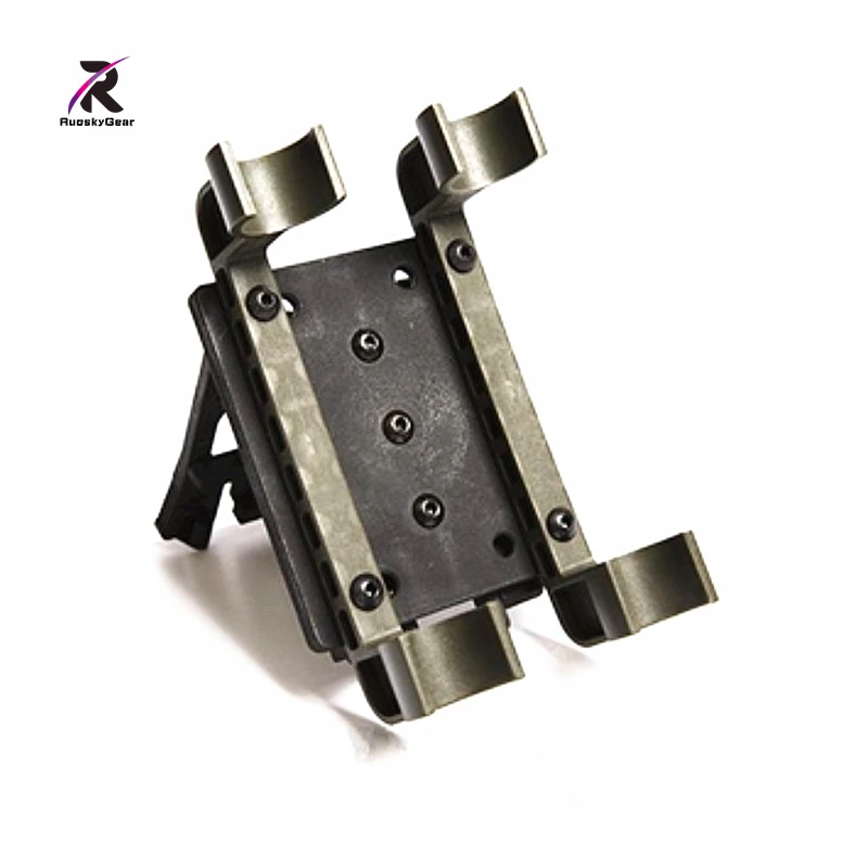 

Hunting Pouches 4q Series ShotshellS Carrier Plastic Black Color for Revolutionary Hunting & IPSC Tactical Gear Free Shipping