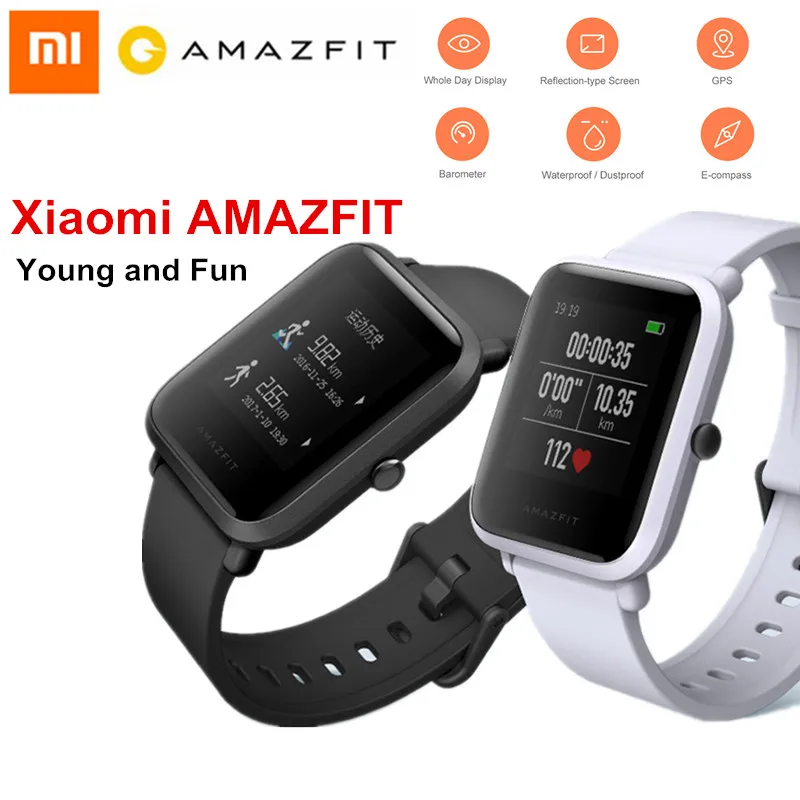 xiaomi amazfit bip smartwatch