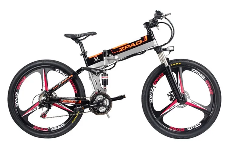 Новое поступление 48 В 350 Вт Электрический велосипед 12.8AH LG батарея полная подвеска Электрический горный велосипед Передний Задний дисковый тормоз
