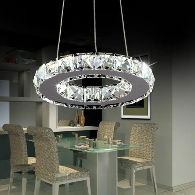 office chandeliers crystal modern led ring lamp light fixture crytsal office lighting chandeliers diameter 200mm cool white small office chandeliers crystal modern led ring lamp light fixture crytsal office lighting chandeliers diameter 200mm cool white small