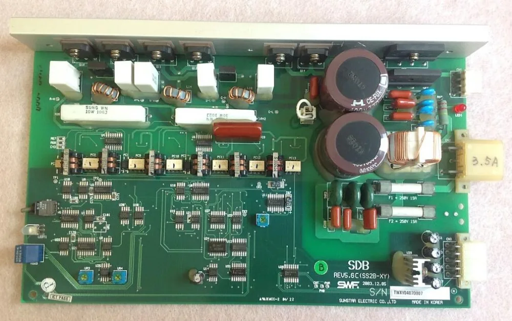 

Sunstar SWF embroidery machine spare parts - XY board card SDB REV5.6C(SS2B-XY) BD-000044