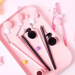 Мультфильм животных Hairball розовый поросенок гелевая ручка силикагель пишущие ручки канцелярские товары Школьные принадлежности Ручки