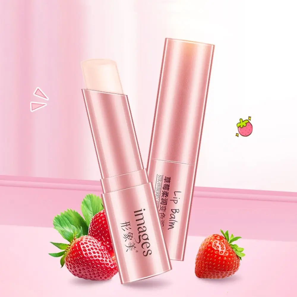 Aloe vera Lip Balm Honey Strawberry Tender Hydrating Lip Balm Moisturizing Lip Care Prevent Weather-shack Fade Lip Lines Makeup