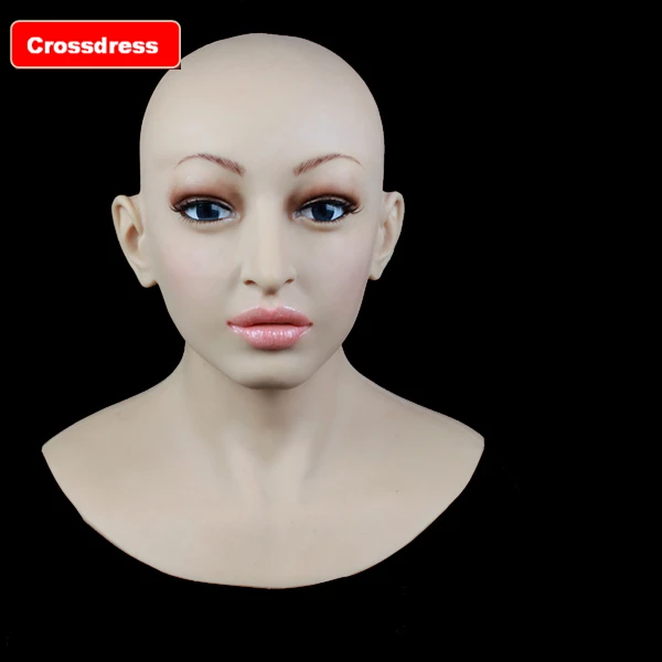 SF 12 Top quality realitic silicone mask full face halloween mask