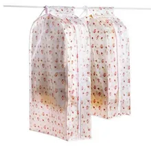 1 шт. пылезащитный чехол сумки Висячие Органайзер для хранения одежды водонепроницаемый костюм пальто гардеробная сумка Поставки