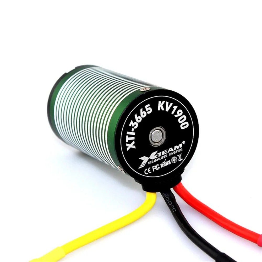 X-TEAM XTI-3665 3190KV 5 мм бесщеточный бездатчиковый мотор для 1:8 RC внедорожный автомобиль багги Bigfoot/650-800 мм Лодка Корабль