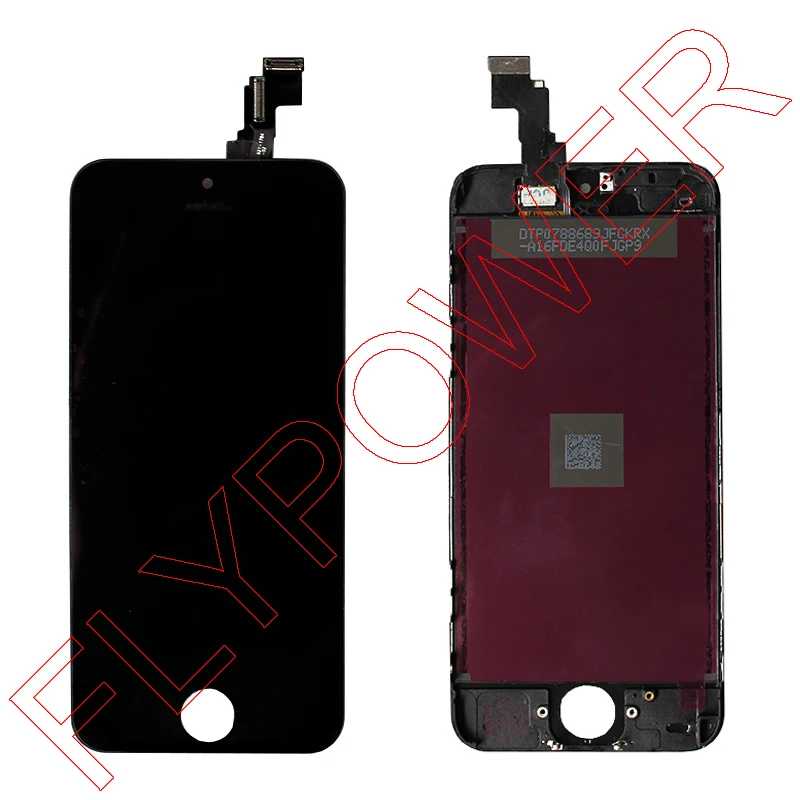

For iPhone 5c LCD Screen Display with Touch Screen Digitizer +frame Assembly by free shipping; black; 100% warranty