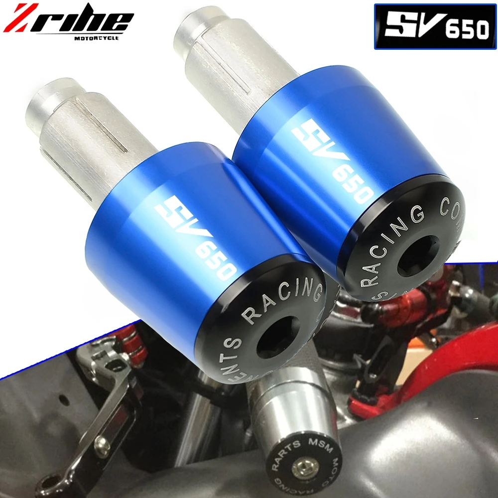 Для Suzuki SV650 SV 650 CNC 22 мм ручки руля рукоятка Стержень Крышка Заглушки для SV650S S 1999