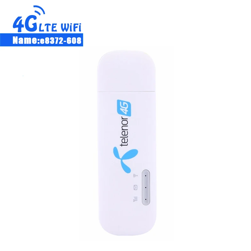 Универсальный автомобильный модем Huawei E8372 4G LTE USB Wingle WiFi + 2 антенны 4G|3G модемы| |