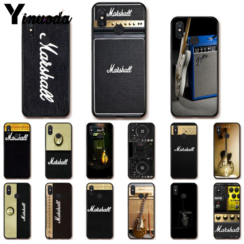 

Yinuoda guitar amp marshall Design Phone Case for Xiaomi Redm4X 6A 5A 7A Redmi5 5Plus Note8 8Pro 7 mi A1 A2Lite