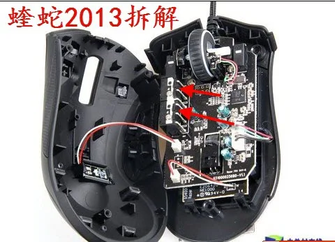 10 шт./лот KAILH правый Расширенный мышь микро переключатель кнопка обычно используется на боковой кнопке deathadder 2013/Mamba