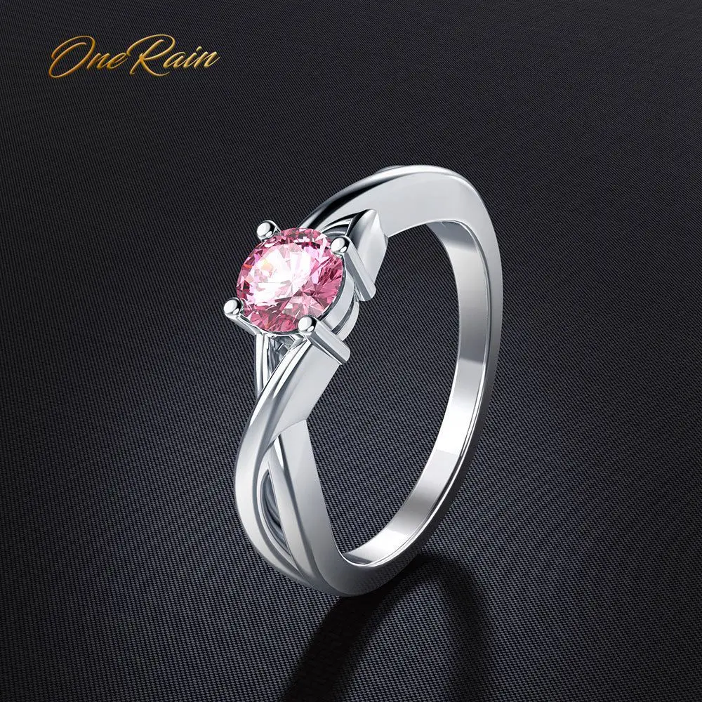 Onerain 100 925 Sterling Silver Natural Pink Quartz Gemstone Wedding Engagement Cocktaill Simple Ring Jewelry Wholesale huismerk kopen in de aanbieding Onerain 100 925 Sterling Silver Natural Pink Quartz Gemstone Wedding Engagement Cocktaill Simple Ring Jewelry Wholesale huismerk kopen in de aanbieding