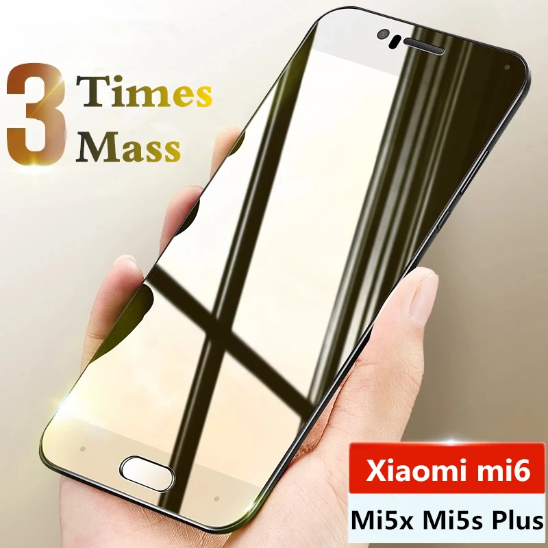 Закаленное стекло 9H для Xiaomi mi 6 5x Защитное экрана Mi5X Mi6 Mi5S Plus защитная пленка|tempered