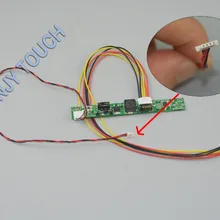 SQD-632 светодиодный Подсветка пульт управления светильником блок 4 штырей разъем светодиодный инвертор для LTM230HT10 Molex 104085-0400 LTM200KT10