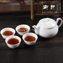 Горячая Gaiwan Чайник Китайский горшок 5 шт.(1 чайник+ 4 чайных чашки) чайник Исин кунг-фу чайный сервиз ручной работы керамический фарфор