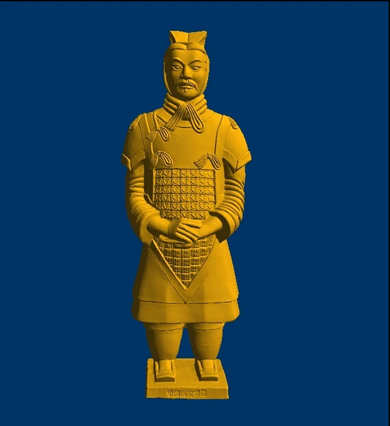 New 3D models CNC 3d Print relief in STL file format Terra-Cotta Warriors | Инструменты