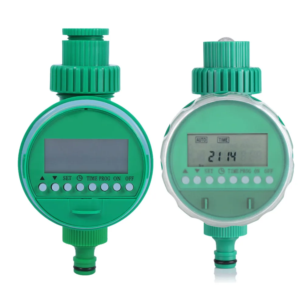 

LCD Display Automatic Garden Water Timer Intelligent Electronic Solenoid Valve Irrigation Sprinkler Control Watering System