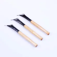 DIY 3 шт из нержавеющей стали керамическая глиняная скульптура восковая печать батик ручки практичная Лепка Резьба Инструменты Арт Набор