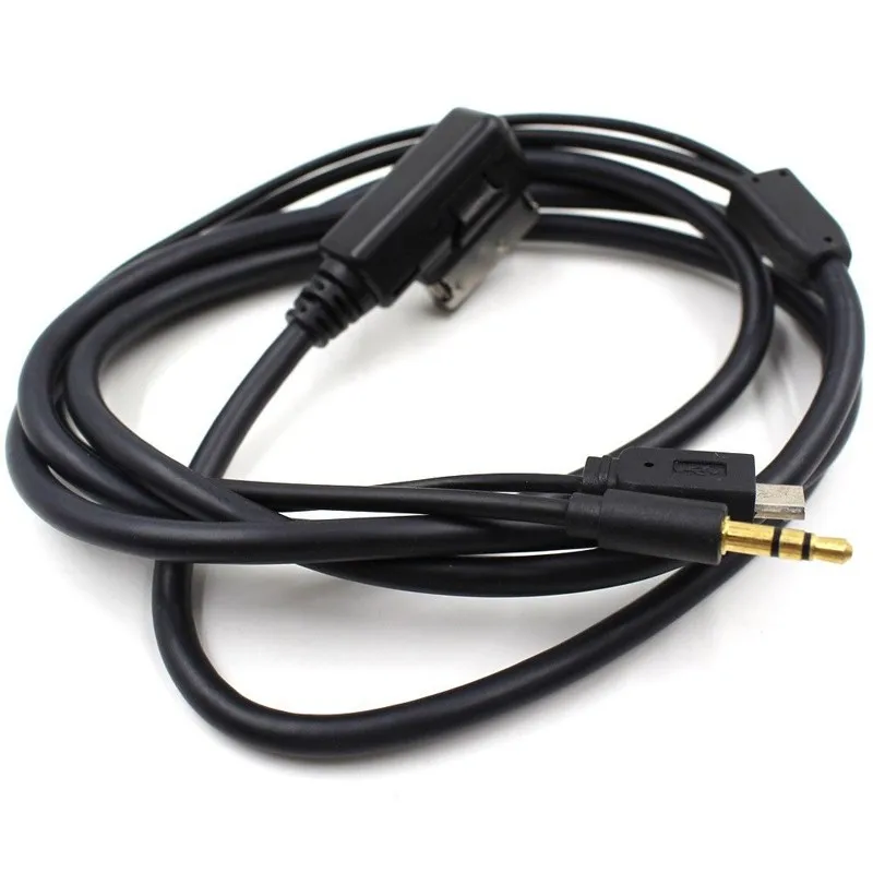 Biurlink Micro USB штекер с 3,5 мм разъем медиа интерфейс Aux кабель аудио адаптер для VW AUDI AMI MMI системы