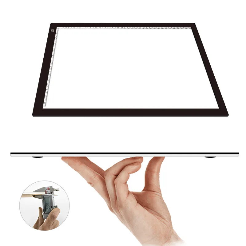 A2 measurement 60*40*0.8 CM LED Art craft Tracing Light Pad,ultra Thin  DIMMABLE LED Professional Drawing Light Box - AliExpress