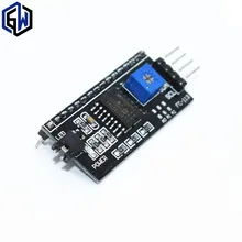 IIC/I2C/Интерфейс ЖК 1602 2004 ЖК Переходная Пластина для Arduino 20 шт./лот LCD 1602