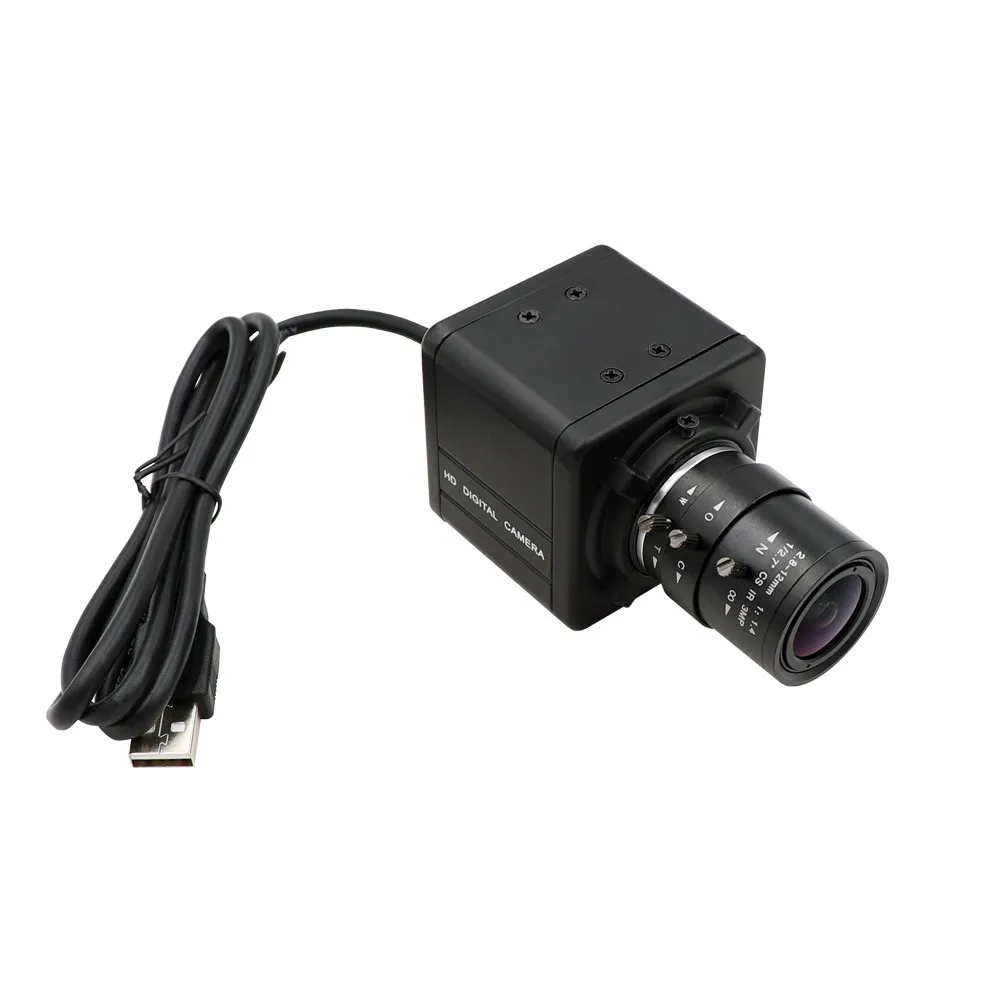 5MP OmniVision OV5640 CS варифокальный 2,8-12 мм UVC Plug Play веб-камера 5,0 мегапиксельная OTG USB камера с мини-Чехол