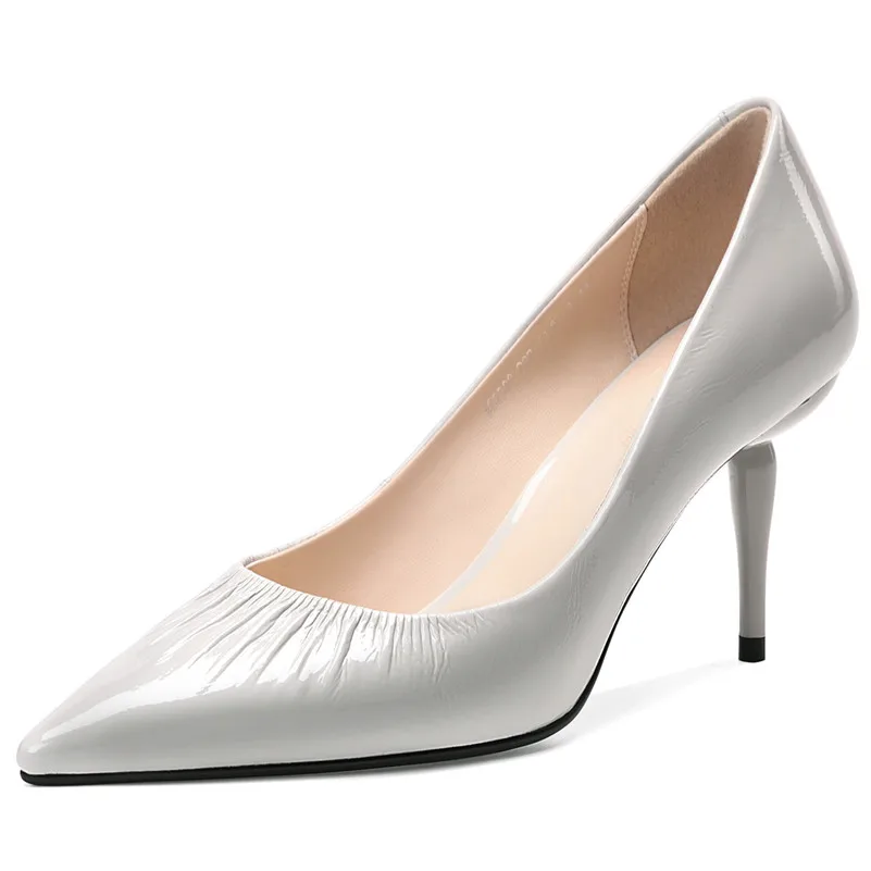 CONASCO Fashion Sexy Women Basic Pumps Thin High Heels Pointed Toe Party Wedding Shoes Woman Spring Summer New Office Pumps