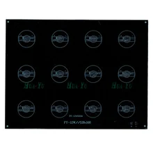 10 шт. 12 Вт 18 Вт 24 Вт 36 Вт 54 Вт 60 Вт 168x128 мм алюминиевая пластина, led теплоотвод доска для прожектора, светильник, прожектор и т. д