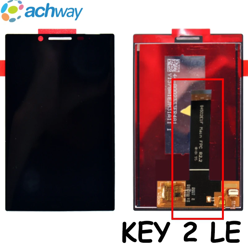 

4.5' Original NEw For BlackBerry KEY2 LE KEY 2 KEYONE LITE LCD Display with Touch Screen Digitizer Assembly Replacement Part