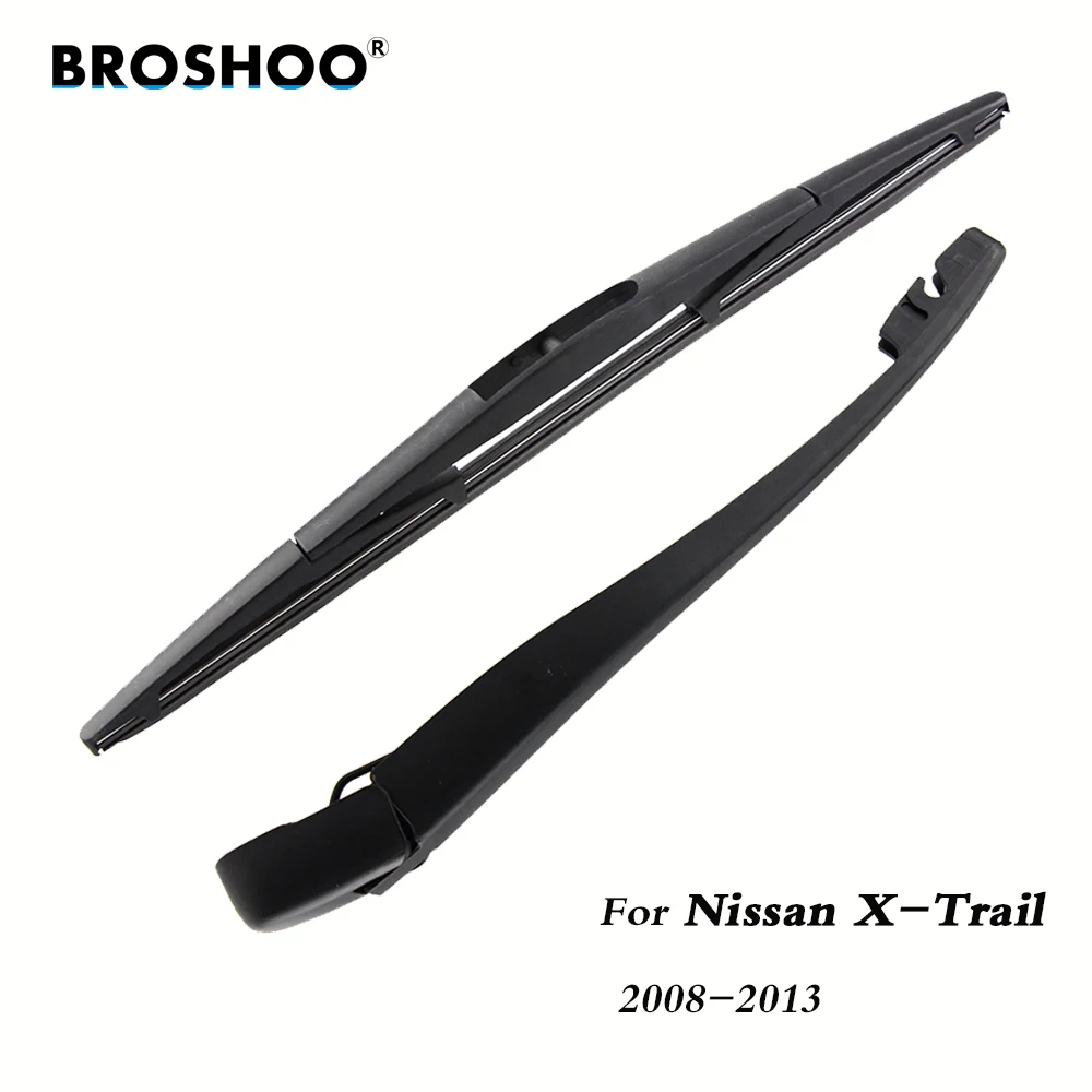 BROSHOO, автомобильные задние щетки стеклоочистителя, Задний рычаг стеклоочистителя для Nissan X-Trail Hatchback(2008-2013) 355 мм, лобовое стекло, авто стиль