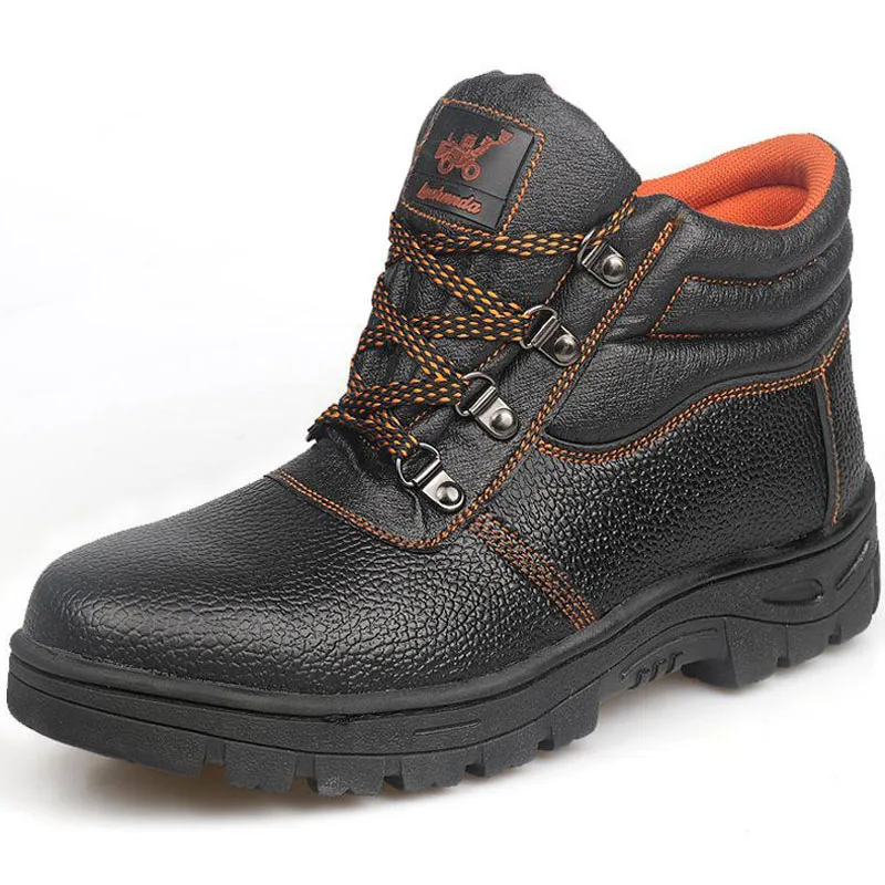 Защитная обувь со стальным носком; защитная обувь для мужчин; Рабочая обувь; Мужская водонепроницаемая обувь; зимняя износостойкая обувь; Размер 12; GXZ023