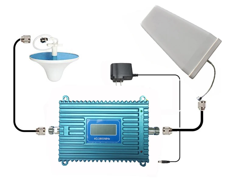 High Gain 70dB 3G signal repeater 2100mhz WCDMA signal amplifier 3g repeater 2100mhz signal booster with LCD display (1)