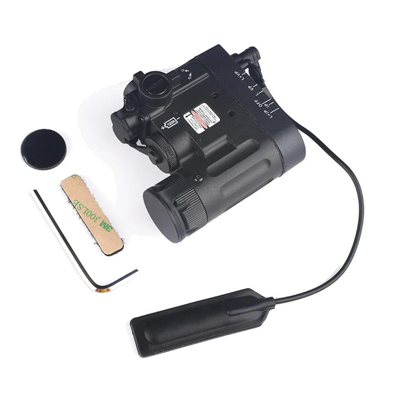 

Airsoft Flashlight IR Laser Green Laser LED DBAL-D2 Multifunction 300 Lumen Tactical Battery Case DBAL WEX454 Weapon Light