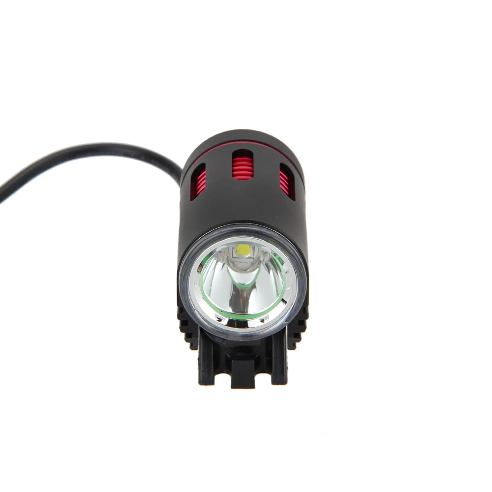 Discount Bike Front Lamp XM-L2 LED 3000LM Head Bicycle Bike Lamp Light Headlight Torch Hunting Flashlight Not Included Battery 4