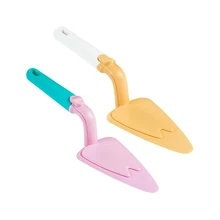 Регулируемый толкающий торт хлеб западная точка Мобильная пластиковая Лопата для пиццы инструмент для выпечки лопатка для кухни